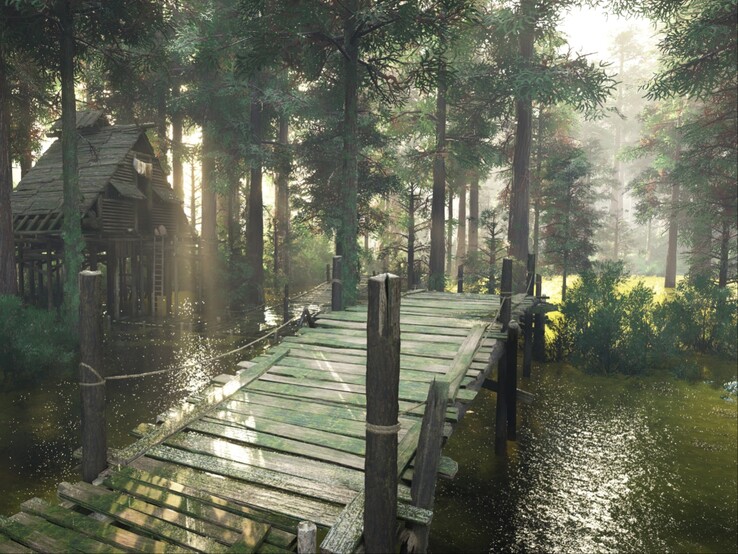 Des images impressionnantes dans Crimson Desert.