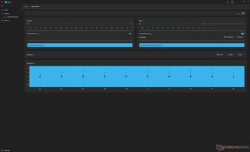 Commandes audio