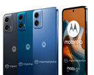 Motorola commercialisera le Moto G34 5G dans au moins trois coloris, dont un avec une finition en cuir. (Source de l'image : MySmartPrice - édité)