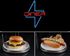 Le hamburger du Tesla Diner est composé d'ingrédients biologiques provenant de fermes locales. (Source : Tesla)
