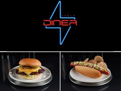 Le hamburger du Tesla Diner est composé d&#039;ingrédients biologiques provenant de fermes locales. (Source : Tesla)