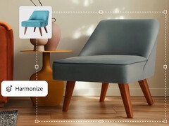 Adobe Photoshop s'enrichit de fonctions d'intelligence artificielle telles que Harmonize, qui permet d'adapter automatiquement l'aspect des objets insérés à l'image existante. (Source de l'image : Adobe)