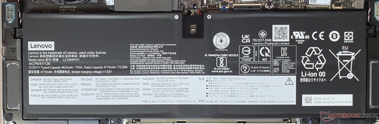 batterie de 75 Wh