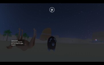 Sur l’image : une capture d’écran du jeu Everything.
