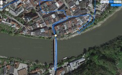 GPS Cubot J3 : pont.