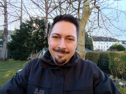 Selfie avec le Poco Pad M1