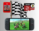Comparaison des capacités de stockage de Mario Kart World Switch 2 (Source : Nintendo of America, Lexar avec modifications)