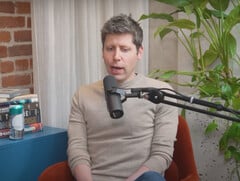 Sam Altman, PDG d&#039;OpenAI, parle des dangers de l&#039;IA avancée. (Source de l&#039;image : YouTube/This Past Weekend)