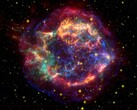 Image montrant les restes d'une supernova.
