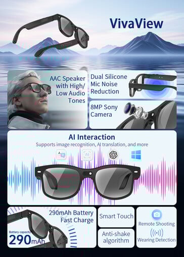 Aperçu des caractéristiques de VivaView (Source de l'image : Rollme)