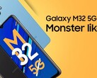 Le dernier téléphone 5G Galaxy de la série M. (Source : Samsung)