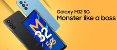 Le dernier téléphone 5G Galaxy de la série M. (Source : Samsung)