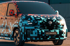 VW prévoit de lancer son Transporter T7 de nouvelle génération en tant que pick-up électrique aux côtés des versions PHEV et diesel. (Source : Volkswagen Allemagne)