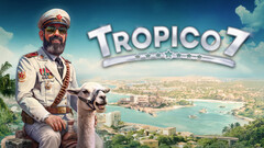Affiche de Tropico 7. Ce nouveau jeu poursuivra l'histoire d'El Presidente.