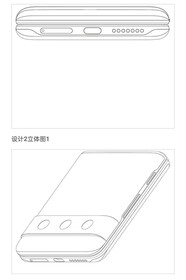 Brevet de téléphone à clapet de Xiaomi. (Image source : CNIPA via MySmartPrice)