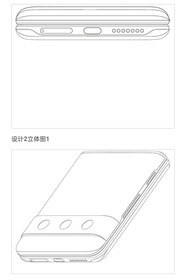 Brevet de téléphone à clapet de Xiaomi. (Image source : CNIPA via MySmartPrice)