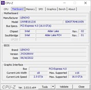 Carte mère CPU-Z