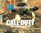 Bannière affichée pour les versions PS5 de Call of Duty : Black Ops sur le PlayStation Store