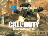 Bannière affichée pour les versions PS5 de Call of Duty : Black Ops sur le PlayStation Store