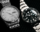 Une montre Citizen et une montre Seiko