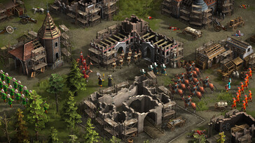 Une image représentant une ville dans Cossacks 3.