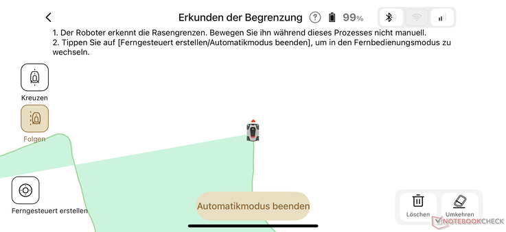 Cartographie IA (ici : Dreame A3 AWD Pro)