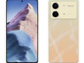 Le Redmi Note 13R Pro en finition or clair. (Source de l'image : China Telecom)