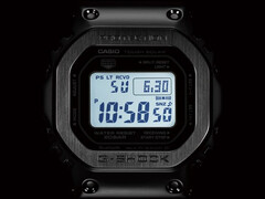 La Casio G-Shock GMW-B5000D-1 (photo) est dotée d&#039;un solide fond vissé et a été traitée DLC pour résister à l&#039;usure. (Source de l&#039;image : Casio)