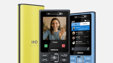 Le Nokia 200 4G est disponible en noir, bleu et jaune