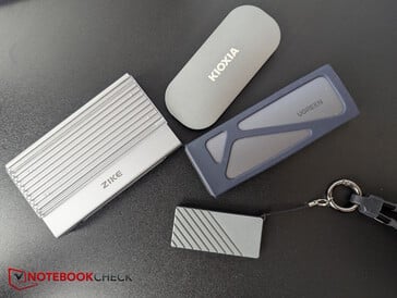 Les SSD concurrents sont beaucoup plus volumineux et plus grands