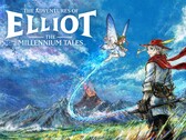 Illustration officielle de l'affiche pour « Les Aventures d'Elliot : Les Contes du Millénaire ».