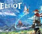 Illustration officielle de l'affiche pour « Les Aventures d'Elliot : Les Contes du Millénaire ».