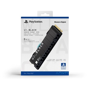 WD_BLACK SN850 pour PS5. (Image source : Western Digital)