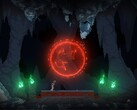 Une image montrant la sorcière de Noita.