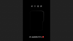 Le nouveau teaser de ZTE aux formes étranges. (Source : Weibo)