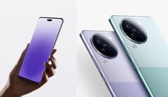 La série CIVI propose une double caméra frontale depuis le CIVI 2, le CIVI 3 étant illustré. (Source de l'image : Xiaomi)