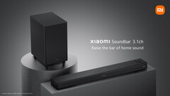 La Xiaomi Soundbar 3.1ch devrait être disponible dans le monde entier. (Image source : Xiaomi)