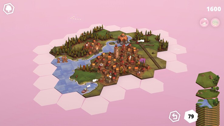 La façon dont chaque tuile est placée détermine en grande partie le résultat final du jeu. (Source de l'image : Steam)