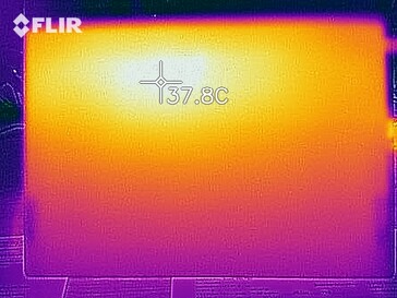 Carte thermique sous charge - Bas