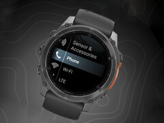 Garmin a rapidement supprimé toute mention des options de connectivité LTE de son application Connect après la fuite du mois dernier. (Source de l'image : Garmin - édité)