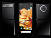 Un rendu conceptuel de ce à quoi pourrait ressembler le MIX Flip. (Source de l'image : LetsGoDigital &amp; Technizo Concept)