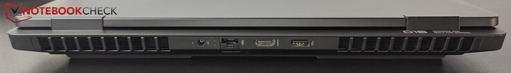 Arrière : CA, LAN, HDMI 2.1, USB-A (10 Gbit/s)