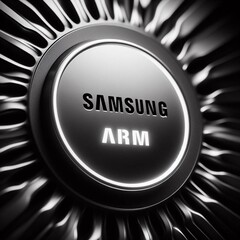 Samsung a annoncé qu&#039;elle collaborerait avec Arm pour développer ses processeurs Cortex-X (image générée par DALL-E 3)