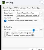 Choisissez la destination et le format du fichier