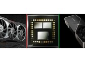 Le Ryzen 9 5950X a été repéré en train d'assister le RX 6800 XT et le RTX 3090. (Source de l'image : AMD/Nvidia - édité)