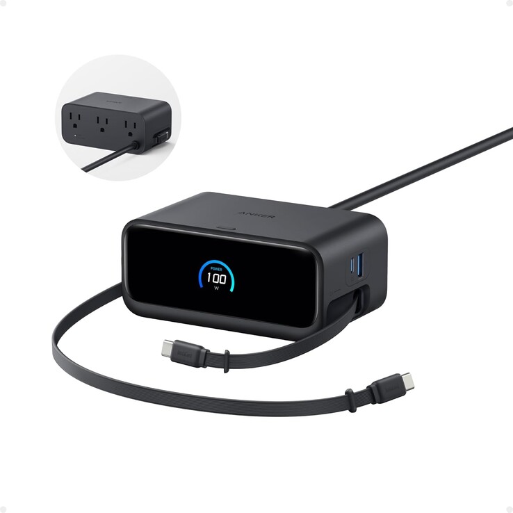 La station de charge Anker Nano (7-en-1, 100W). (Source : Anker)