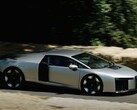 L'hypercar hybride Audi Nuvolari, produite en série limitée, au Festival of Speed de Goodwood
