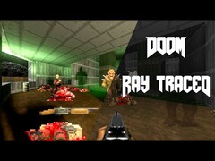 Un mod tracé de chemin du jeu Doom des années 90 est maintenant disponible. (Image source : Sultim-t via GitHub)