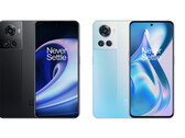 Le OnePlus Ace sera disponible en deux couleurs, toutes deux avec des panneaux arrière texturés. (Image source : OnePlus via JD.com)