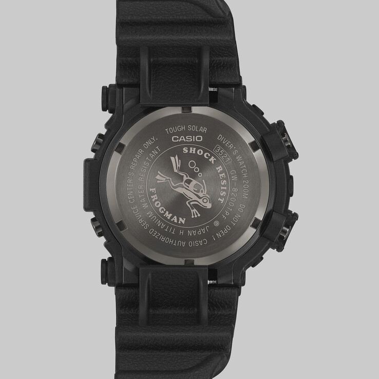 La montre Casio G-Shock Frogman GW8200TPF-1. (Source de l'image : Casio)